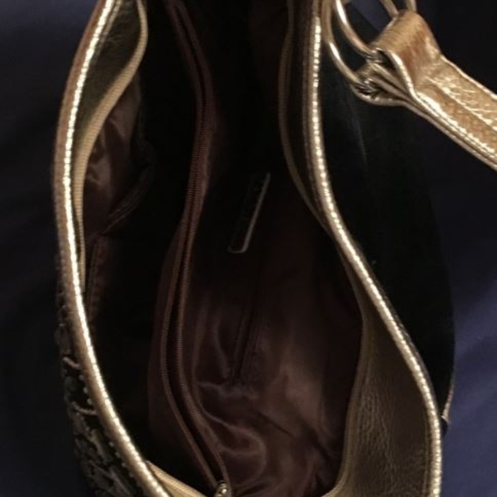 Denim Rhinestone Ladies Purse - Picture 5 of 6